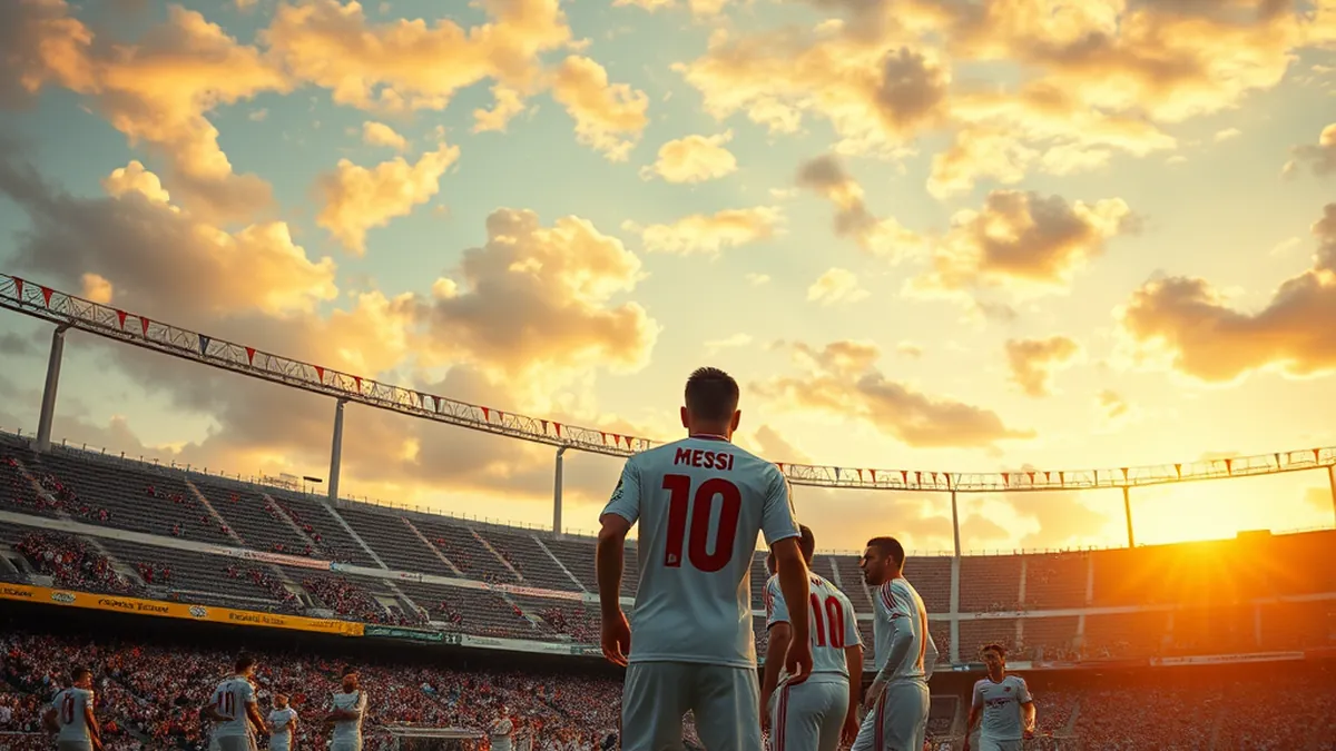 Lionel Messi sends greetings to HNK Rijeka